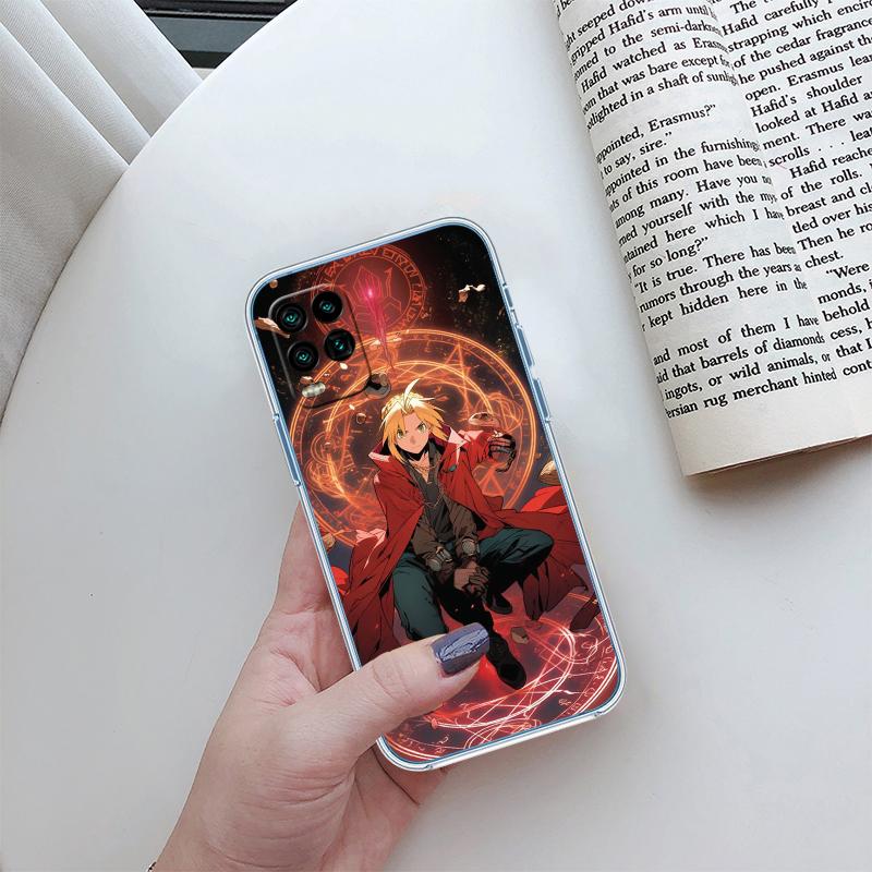 BH23 Fullmetal Alchemist Transparent Phone Case for Motorola Moto Edge 20 30 40 50 S30 Fusion Ultra Pro Neo Lite + G200 G23