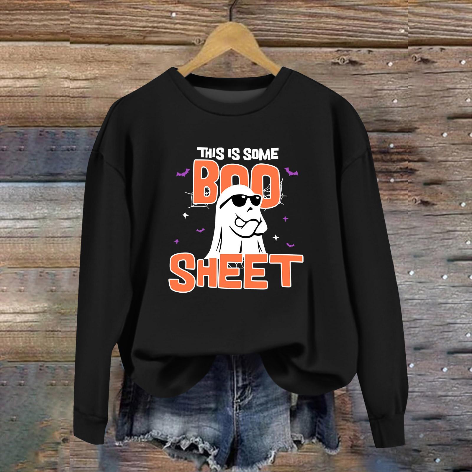 

Жіночі зимові топи Жіноча толстовка з довгим рукавом Повсякденний виріз із круглим вирізом Вільний крой, флісові топи XL чорний