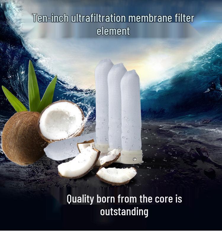 10-inch Ultrafiltration Membrane Shell: Flat-Head Hollow Fiber Filter Element