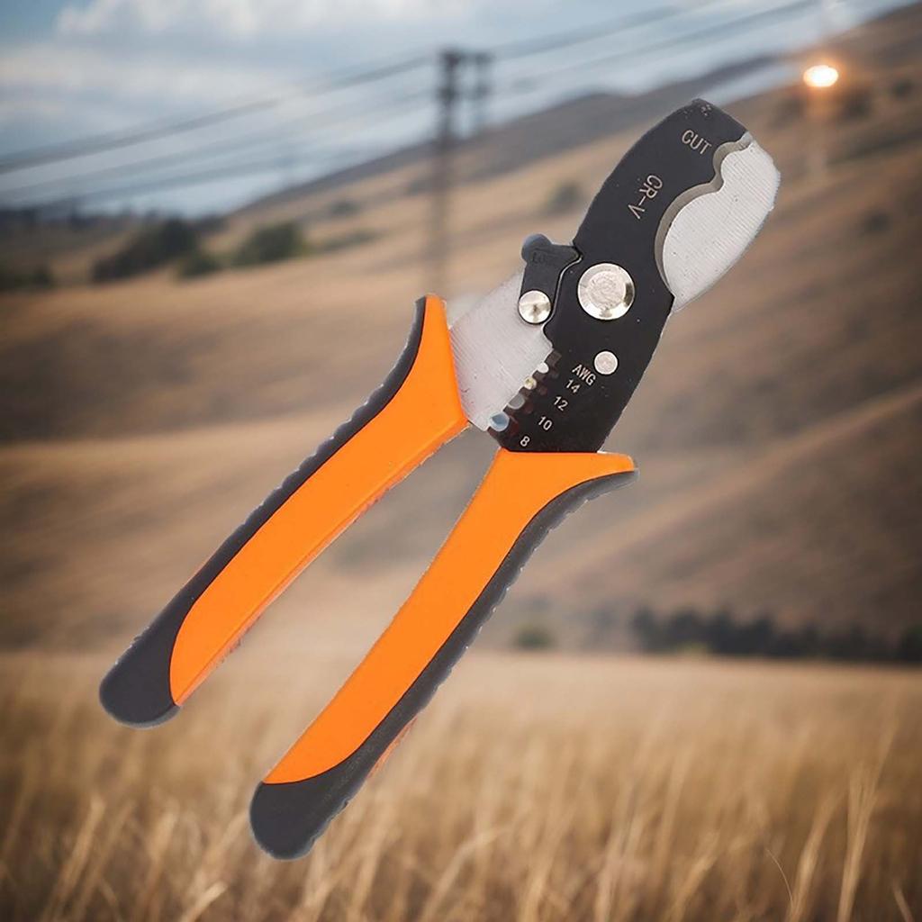 Wire Stripper Electrician Cable Stripping Pliers Multi-function Wire Crimping Pliers