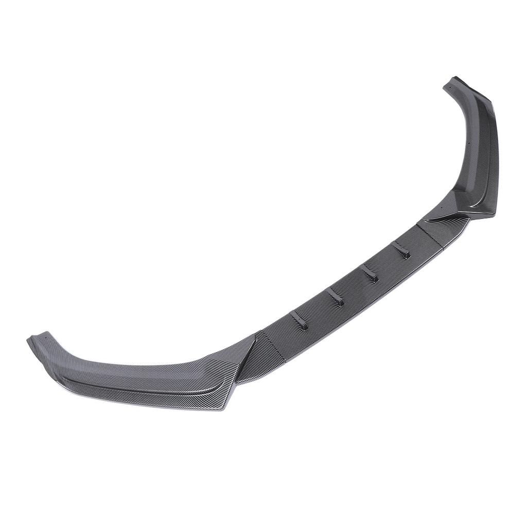 3 Pcs Front Bumper Lip Body Kit Sporty Appearance Bumper Lower Lip Splitter Replacement for S4 B9 S Line 2017 To 2019