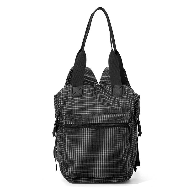 

Backpack Women s Large Capacity Travel Schoolbag Student s Shoulder Bag Multi-use Backpack чёрный