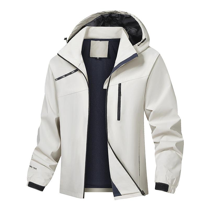 Autumn and Winter Outdoor Activity Assault Singlet Hooded Leisure Athletic Jacket Mountaineering Jacket Top L