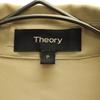 Theory Seide Langarm Hemdkleid p beige Damen Gebraucht