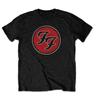 Foo Fighters T Shirt FF Logo Black Official Licensed Classic Rock Tee Dave Grohl