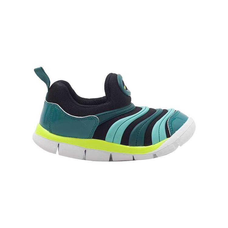 Nike Dynamo Free Low Top Toddler Shoes Green Black Yellow Infant And Toddler Baby 343938-009