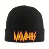 New Memphis Beanie Hats Rocks Bonnet Hats Unisex Women YK Cool Outdoor Skullies Beanies Autumn Graphic Thermal Elastic Caps