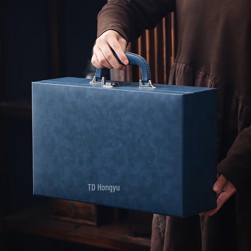 Hongyu Ruzhou Kiln Lotus Pond 10-Piece Tea Set