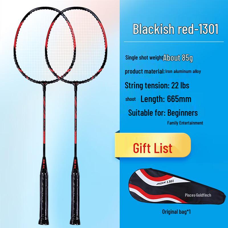 Double Fish 1301 Badminton Racket Set