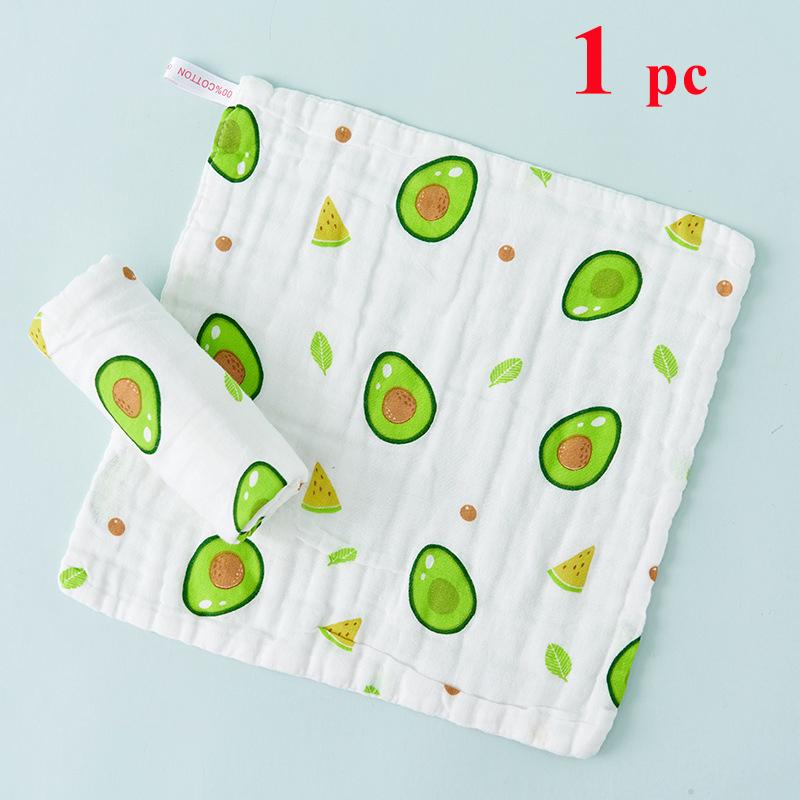 Muslin 6 Layers Cotton Soft Baby Towels Baby Face Towel Handkerchief Bathing Feeding Face Washcloth Wipe Burp Cloth Hand Towel