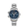 H77922141 Khaki Aviation X-Wind GMT Chrono Quartz 46mm Blue Dial Bracelet Men's Watch