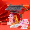 Micro Landscape Decoration Dragon Lovely National Wind Dragon Auspicious Auspicious Animal Doll Car Desktop Crafts