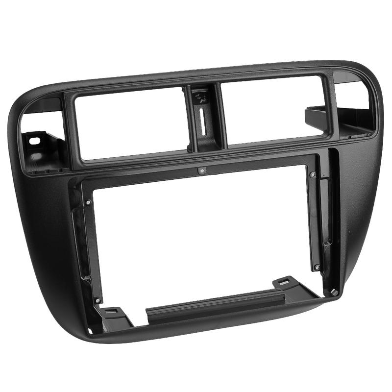 9" Radio Stereo Dash Fascia Frame Panel Trim With Harness Fit for Honda Civic EJ/EK/EM 1995 1996 1997 1998-2001 LHD