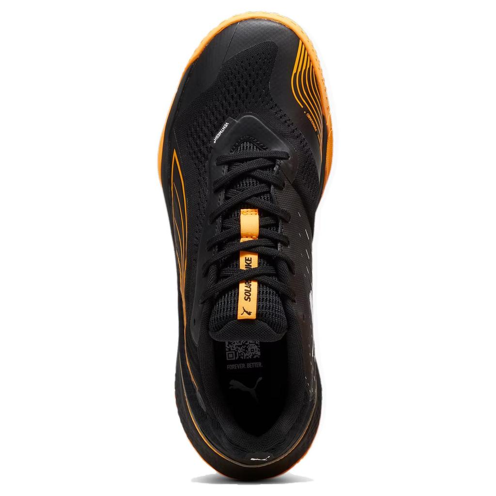 Puma Solarstrike III Stable Comfortable Casual Wear Durable Breathable Low-Top Training Shoes Unisex sneaker Black Yellow 107849-01