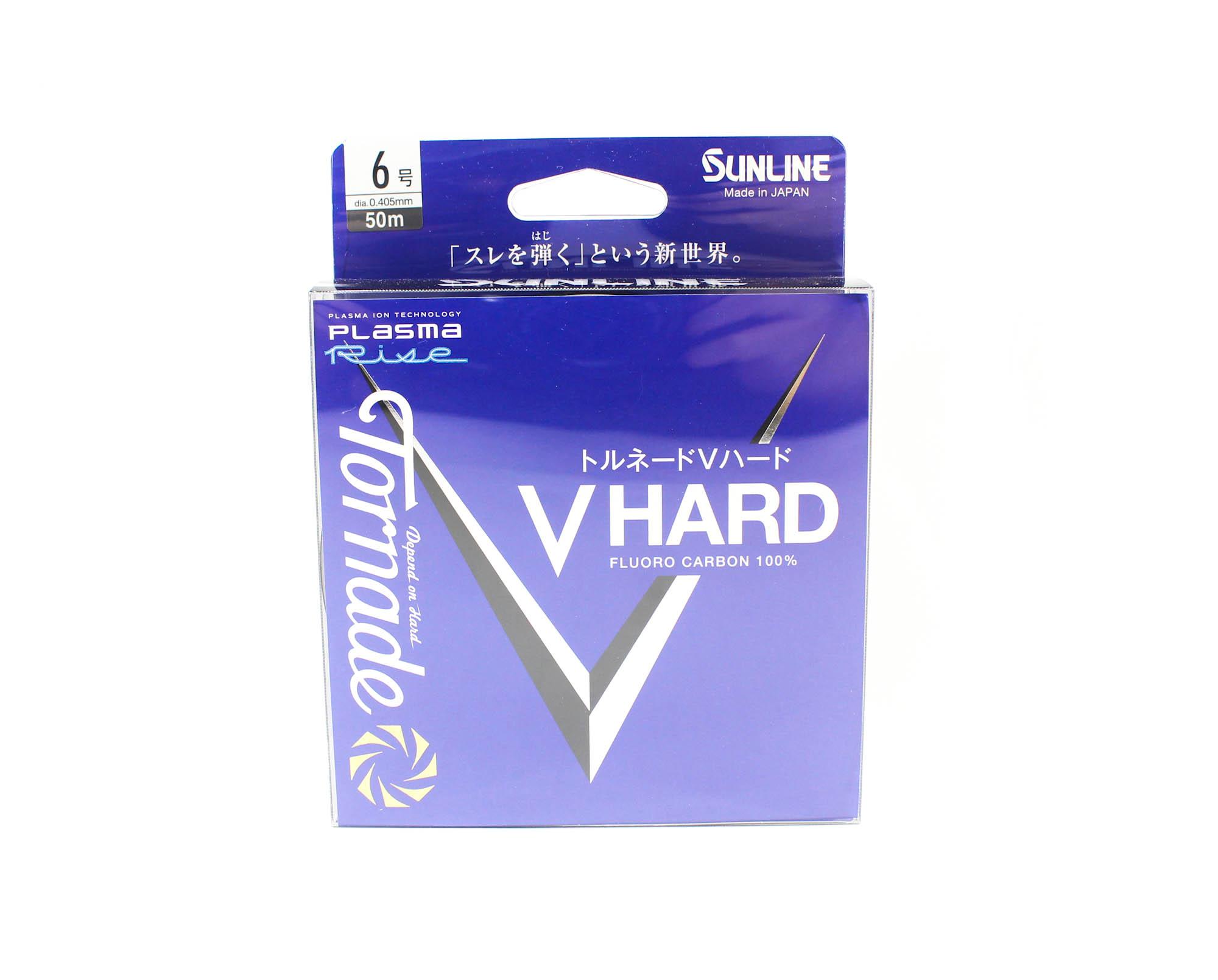 

Sunline Fluorocarbon Leader Tornado V Hard Version 2 50 м № 6 25 фунтов (3052) чистый