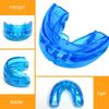 Comfortable Double Braces Athletic Mouthguard Superior No-Boil Design for Maximum Protection of Upper And Lower Teeth 3