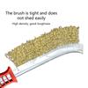 Wire Brush Set 2Pcs Stainless Steel Wire Brushes for Cleaning Metal Rust Dirt with Ergonomic Handle Grip