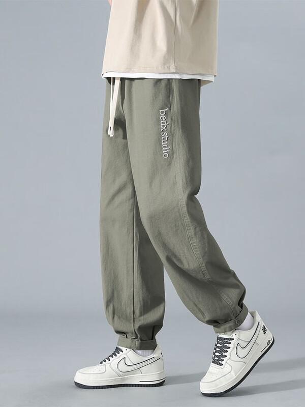 Dingfengbaoluo Men's Spring/Summer Cargo Jogger Pants