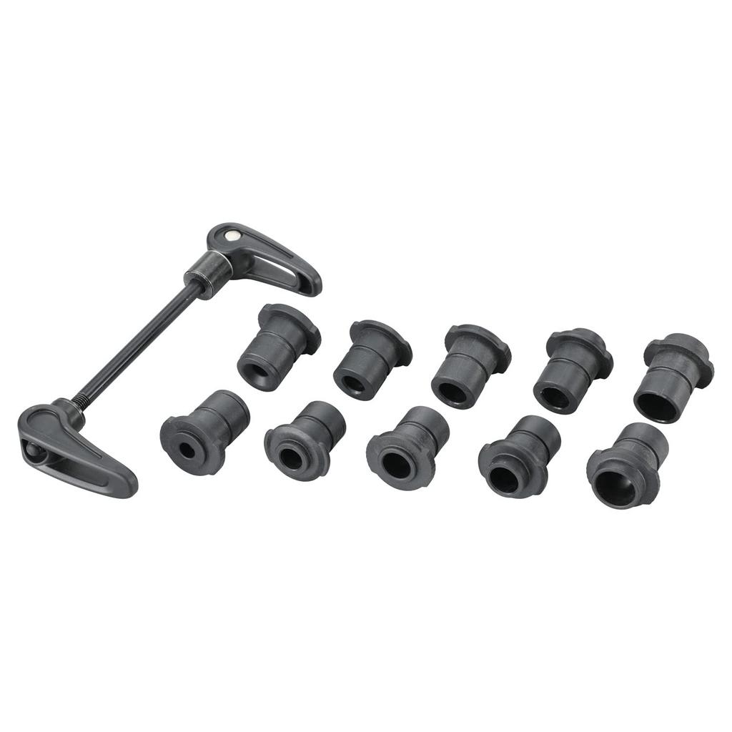 Carmate INNO Multi Fork Lock 2 Car Cycle Carrier Attachment Lock for Wheelbases up to Compatible with Aero and Square Bars (Fork Type) 1300mm,