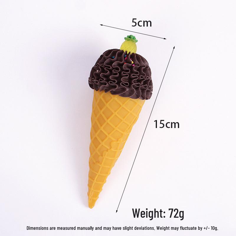 Waffelhörnchen-Modell - Dekorationsobjekt für gefälschtes Eisgeschäft, DIY-Handspielzeug.