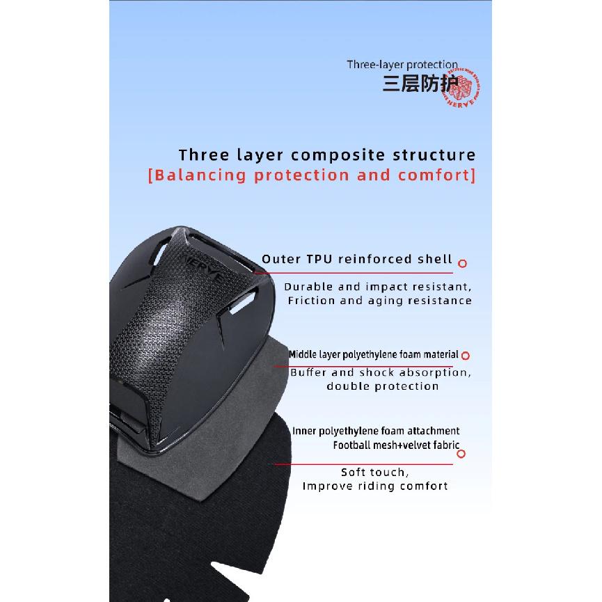 NERVE Motorcycle Knee Pads Motocross Guards Protection CE2 Level Off-Road Racing Riding Kneepad MTB Moto Joelheira Safety Guards