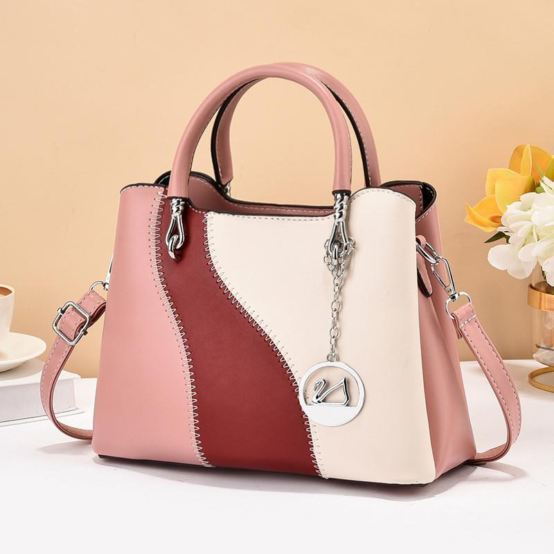 Stylish Medium Capacity Pu Tote Bag For Women With Versatile Design And Chain Detail