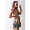 Women Holiday Style Sexy Solid Sleeveless Casual  Dress
