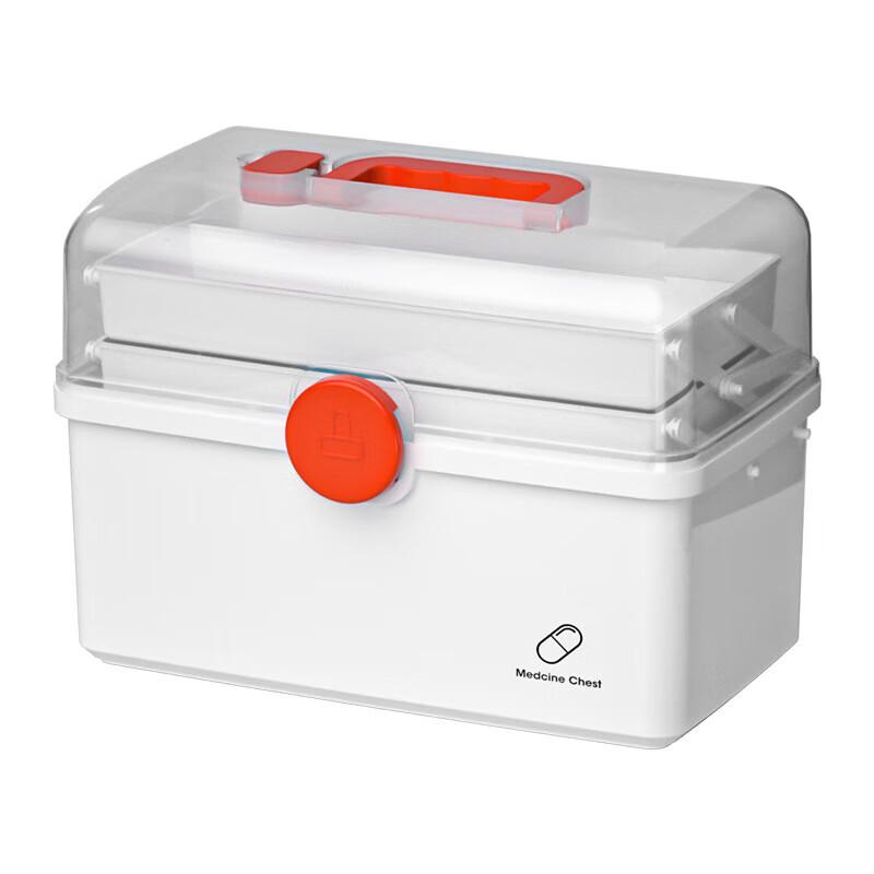 Churong Большая емкость Домашний ящик для хранения лекарств