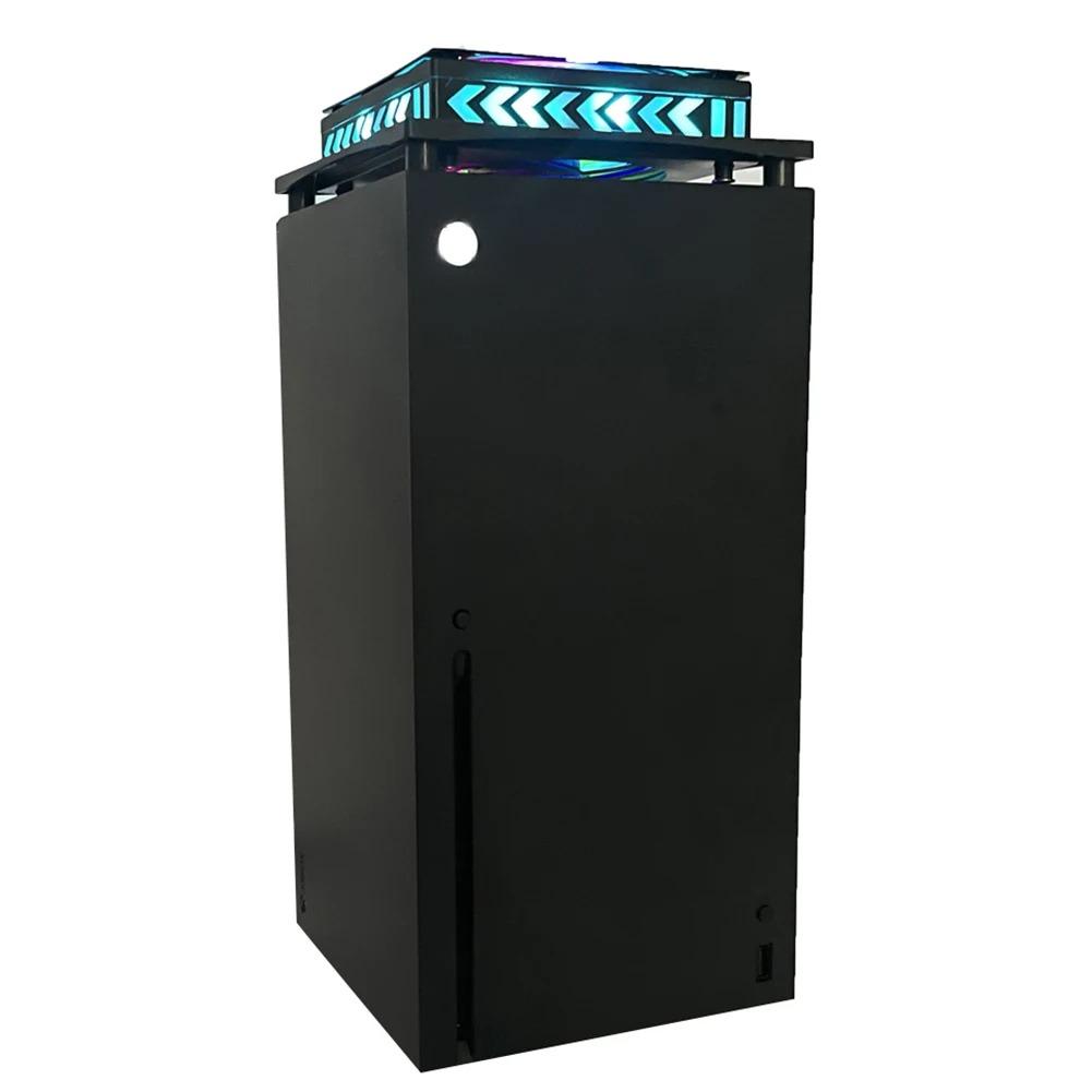 LED Světla Chladicí Ventilátor pro Příslušenství Konzole Xbox Series X