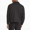 Puma Ami Paris Collaboration Embroidered Knit Zip-Up Collar Jacket Men Jacket Black 534066-01