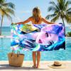 Kpop Hunter Fashion Beach Towel: Ideal for Summer Adventures Soft, absorbent and quick drying suitable for swimming and bathing