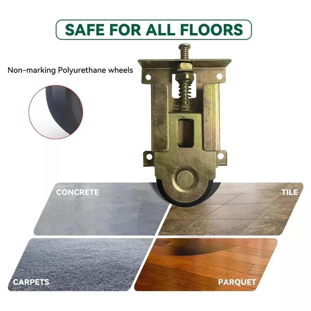 Wardrobe Sliding Door Pulley Hanging Wheel Cabinet Sliding Door Roller Track Slot Wheel Furniture Hardware Pulley