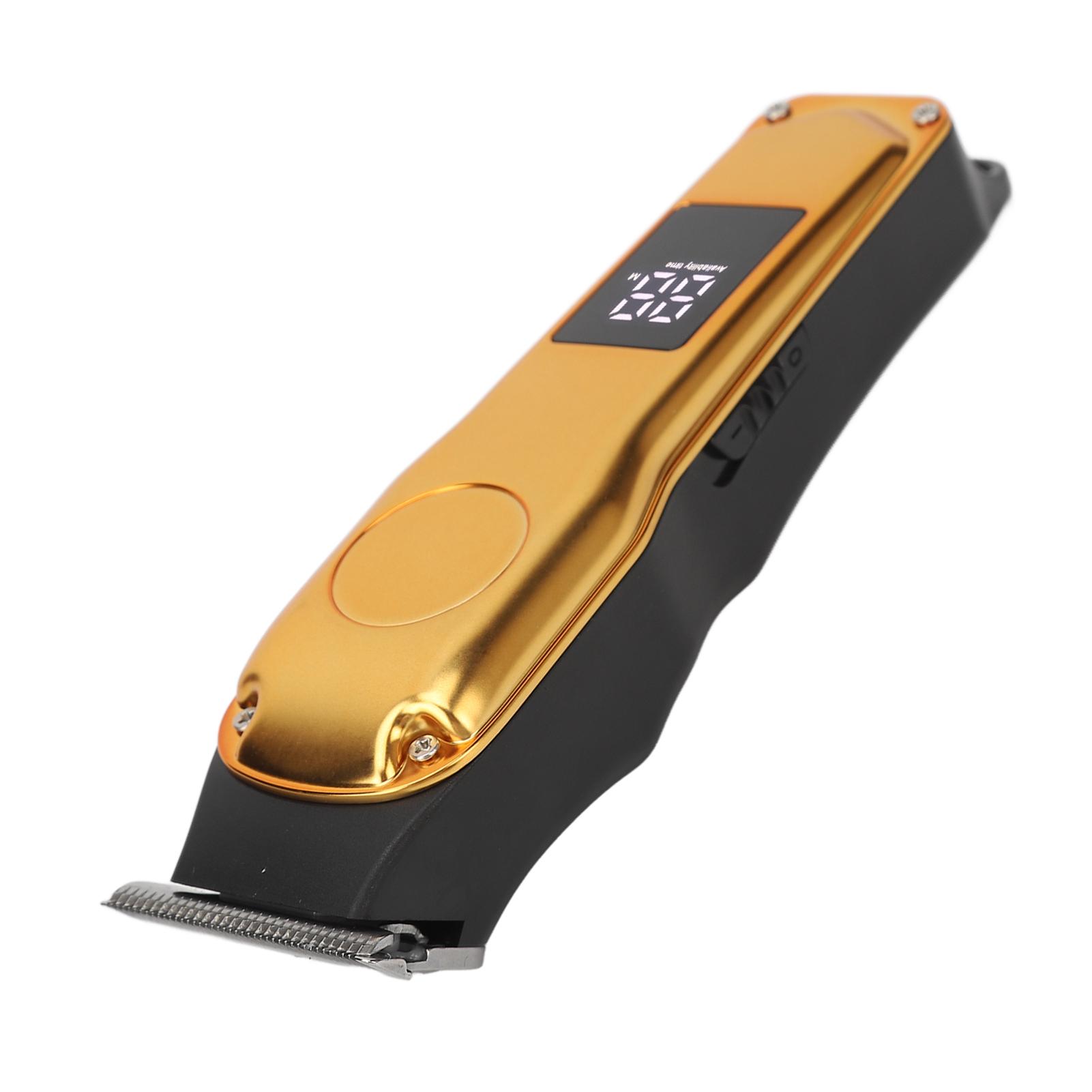 

Электрическая машинка для стрижки волос Профессиональный светодиодный дисплей USB перезаряжаемый мощный триммер для стрижки волос