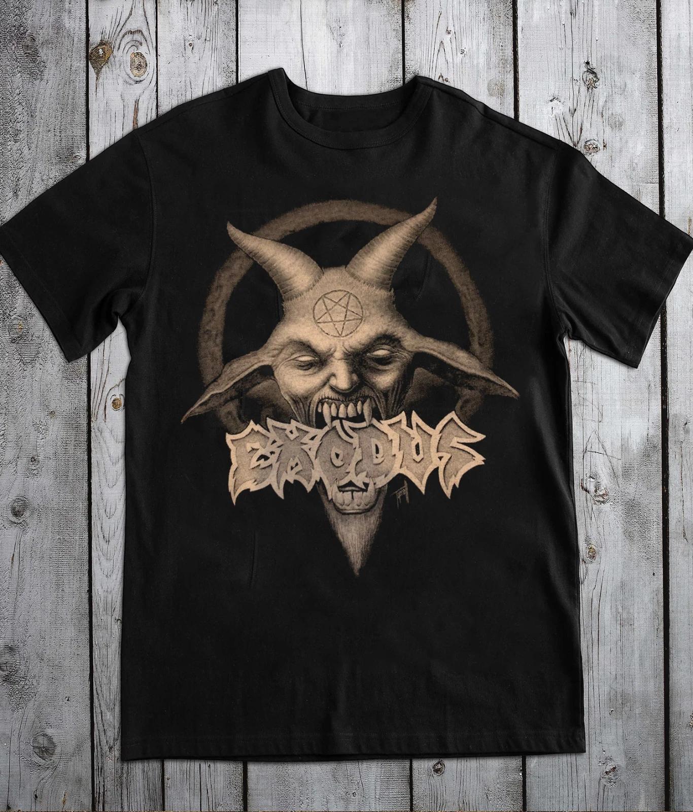 Collection Exodus Band Cotton Gift For Fan S to 5XL T-shirt XS