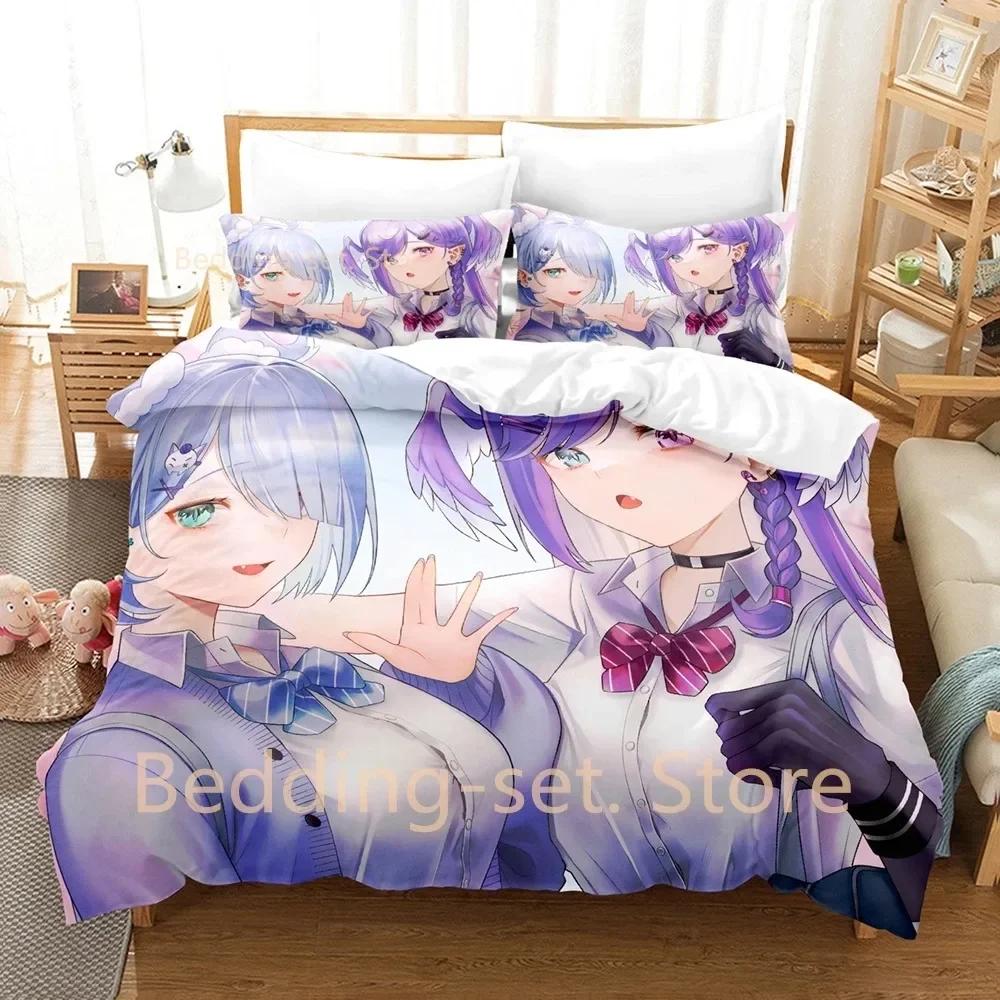 Elira Pendora Bedding Set Single Twin Full Queen King Size Bed Set Adult Kid Bedroom Duvetcover Sets Anime Bed Sheet Set
