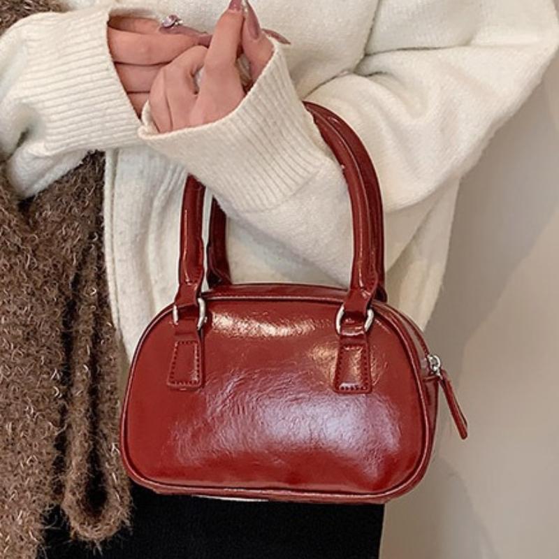 High-End Texture Retro Small Bag   Women's Bag Autumn and Winter Popular Popular Messenger Bag Portable Square Sling Bags