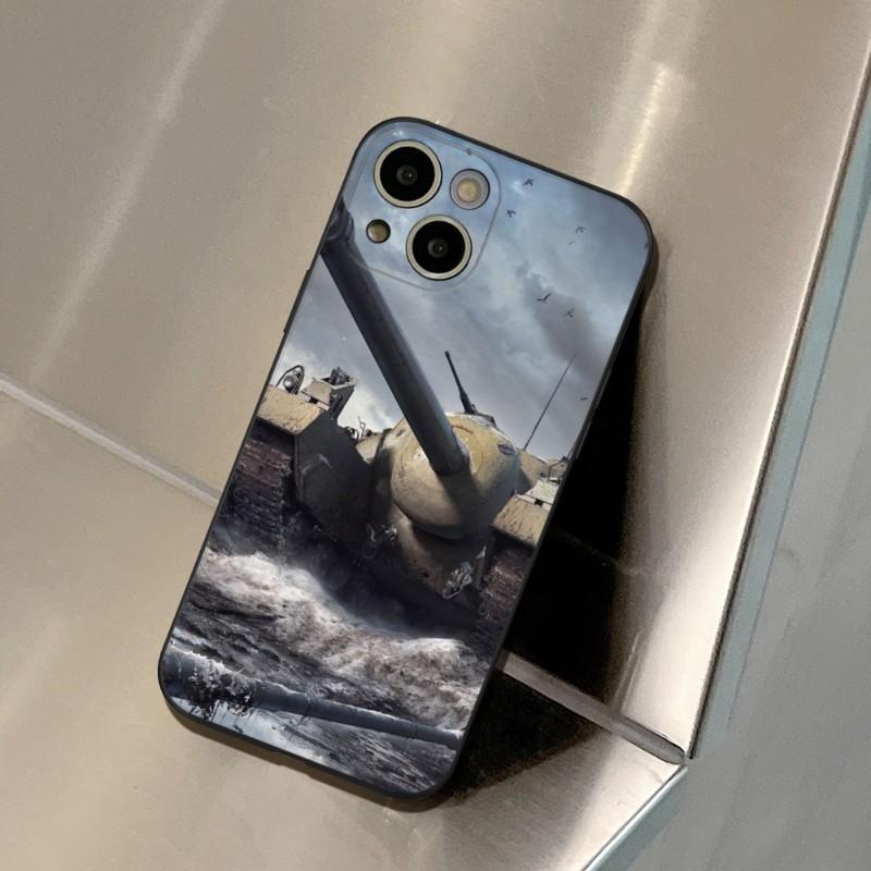 World Of Tanks Phone Case FOR IPhone 15 14 11 12 Pro 8 7 15 Plus 13 Pro MAX XR XS MINI SE 2020 Black Covers