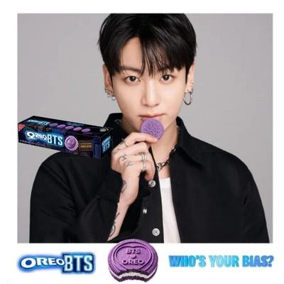 2026 BTS X OREO Limited Edition Cookies 100g  Hotteok Flavor  Korean Version  K-POP ARMY Collection Snack