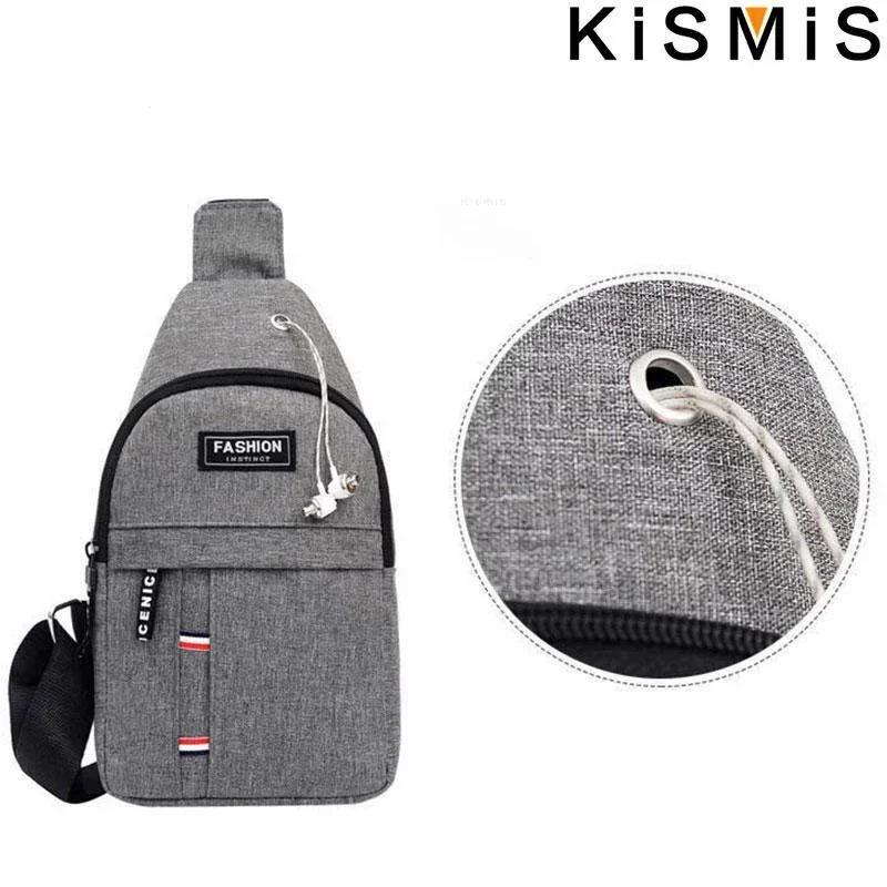Versatile Messenger Bag Large Capacity Sports Cycling Bag Multi-functional Chest Bag for Men Women