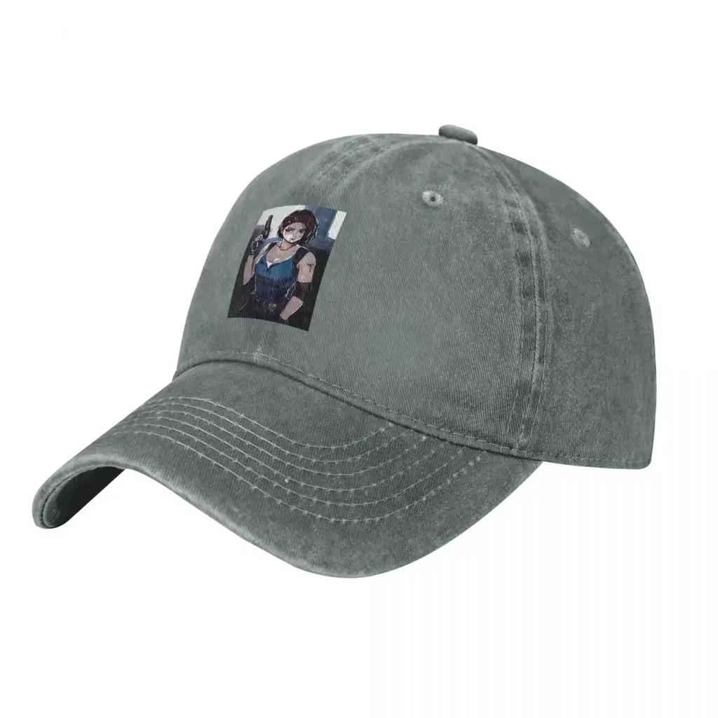 Summer Cap Sun Visor Game Characters Hip Hop Caps Jill Valentine Cowboy Hat Peaked Hats