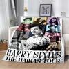 29 Style H-Harry Styles Singer Star Soft Flannel Blanket for Beds Bedroom Sofa Picnic,Throw Blanket for Leisure Nap Gift