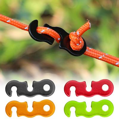 Outdoor Camping Tent Wind Rope Accessories Three Eye Adjustable Buckle Canopy Rope Pull Buckle