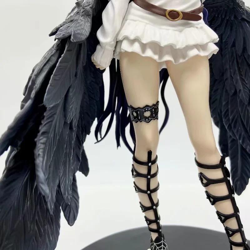Non-Toxic Overlord Iii Albedo Ver. 21 Cm Anime Figure Albedo Pvc Action Figure Toy Beautiful Children Doll Collection Model Christmas Gift