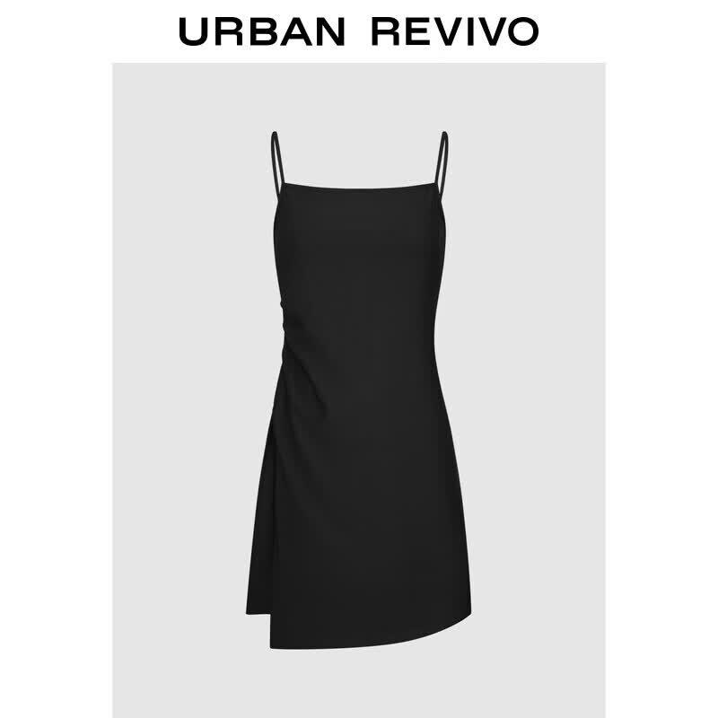 UR2026 Women s Solid Color Strapless Mini Dress S