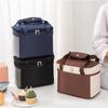 Bolsa de Picnic para Camping al Aire Libre Bolsa de Almuerzo Portátil Caja Térmica Aislada para Alimentos Bolsas de Almacenamiento de Alimentos Estuche Bento Contenedor para Cena Bolso de Mano