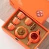 Persimmon Ruyi Kung Fu Tea Set Gift Box Set Persimmon Teapot Teacup Company Annual Meeting Business Gifts