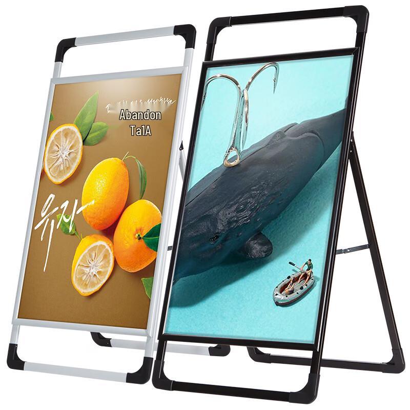 JNL 60x80cm Aluminum A-Frame Poster Display Stand