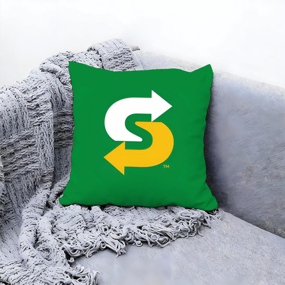 Fodera Cuscino S-SubwayS Calda Copricuscino Reversibile Comfort Premium - Design Due in Uno per Qualsiasi Stanza e Interno Auto