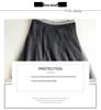 Summer 2023 Women's A-Line Mesh Tulle Skirt with Elastic Waist