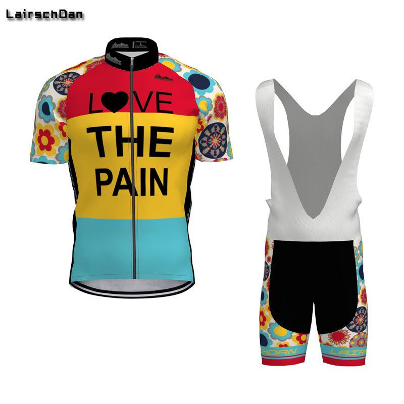 Cycling clothes short sleeve suits and cycling pants for outdoor riding